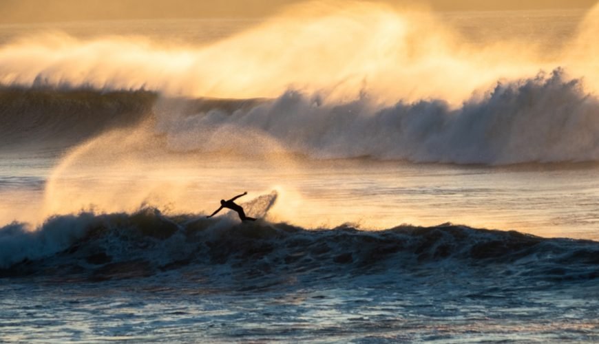 North Devon has a coastline of more than 30 kilometers that is home to extremely high quality waves