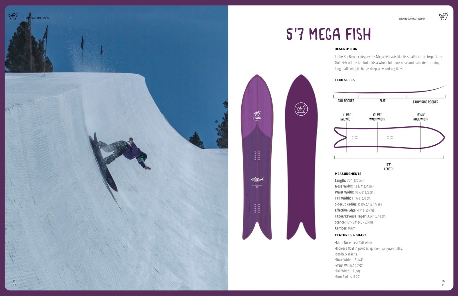Elevated Surfcraft MEGA FISH