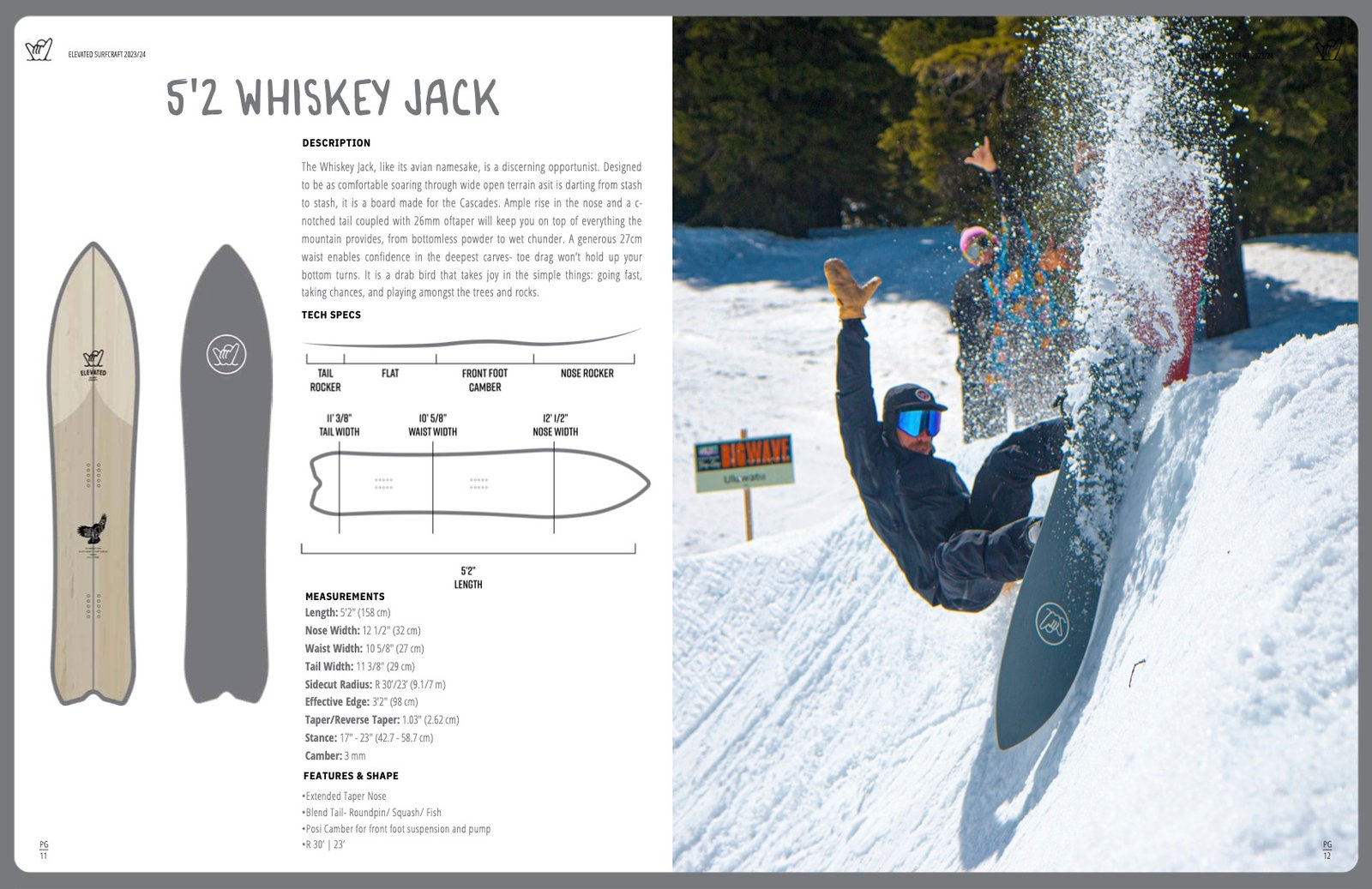 Elevated Surfcraft WHISKEY JACK